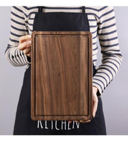 Black Walnut Wood Cutting Board Tray