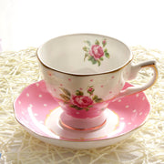 Porcelain Cup with saucer floral high elegance design