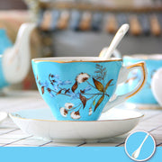 Porcelain Cup with saucer floral high elegance design