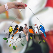 Bird Painted Decoration
