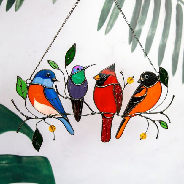Bird Painted Decoration