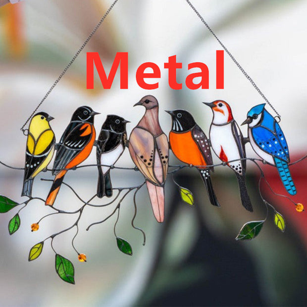 Bird Painted Decoration
