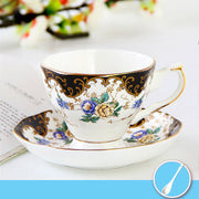 Porcelain Cup with saucer floral high elegance design