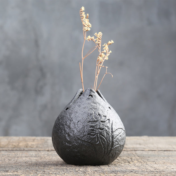 Stoneware Flower Vase