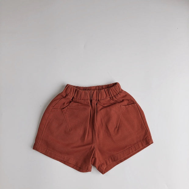 Seven-color candy color shorts