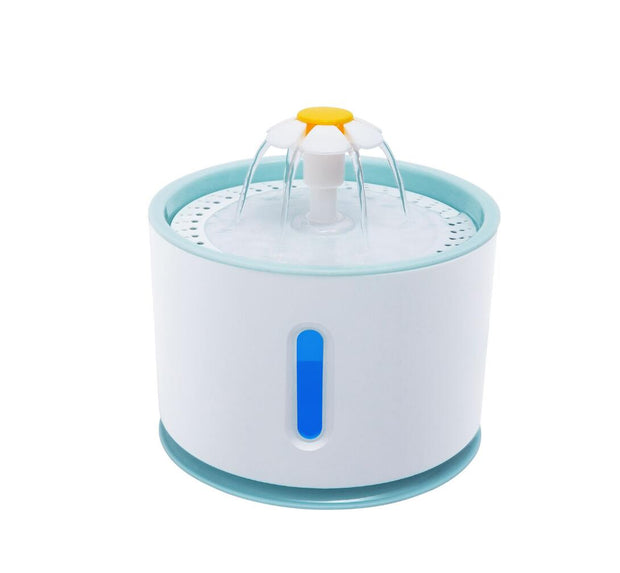 Automatic Pet Cat Water Fountain With LED Lighting