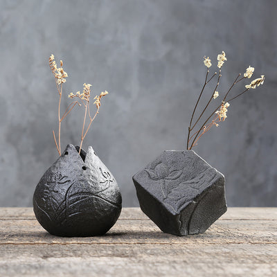 Stoneware Flower Vase