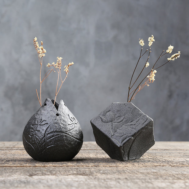Stoneware Flower Vase