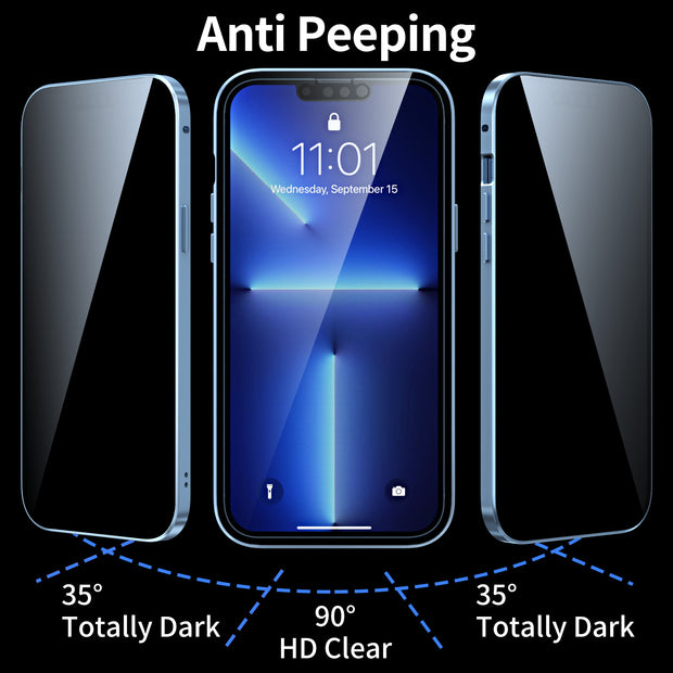 Anti-Peeping iPhone Case with Lock  360°