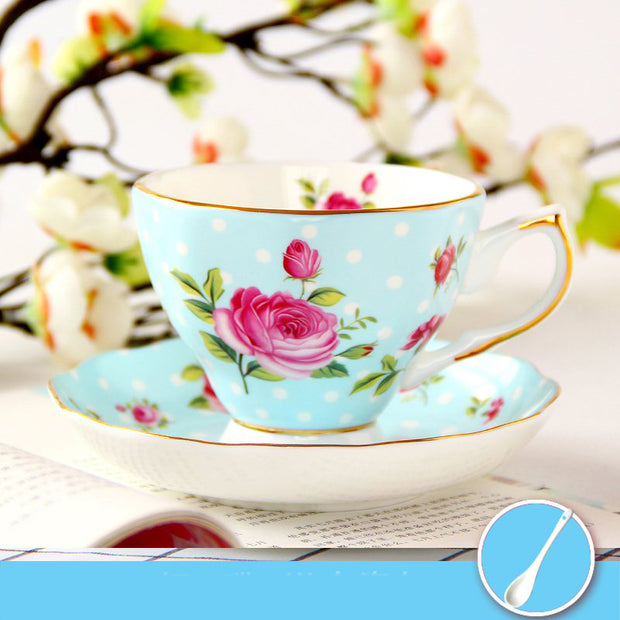 Porcelain Cup with saucer floral high elegance design