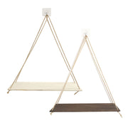 Minimalist display rack swing