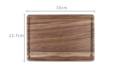 Black Walnut Wood Cutting Board Tray