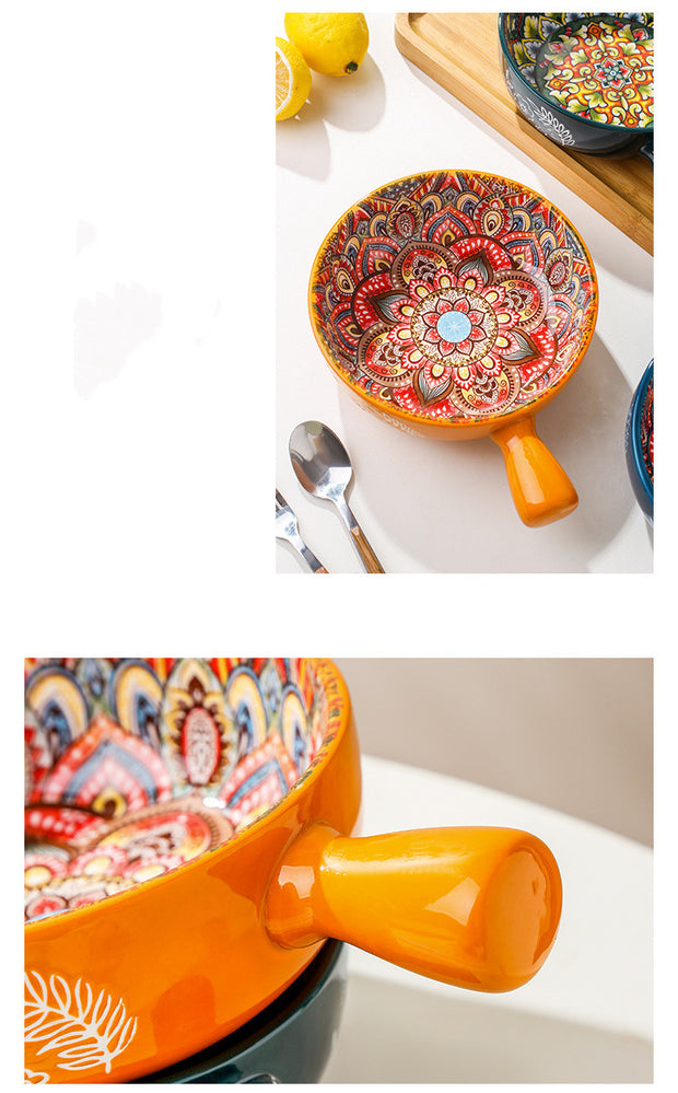 Artistic Salad Dessert Bowl