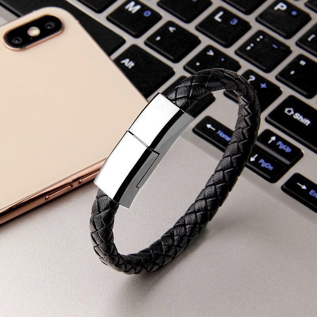 USB Cable Bracelet Charger