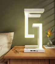 Minimalist Smartphone Wireless Charging Table Lamp Balance Lamp Floating