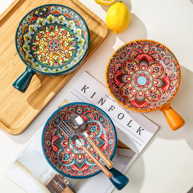 Artistic Salad Dessert Bowl