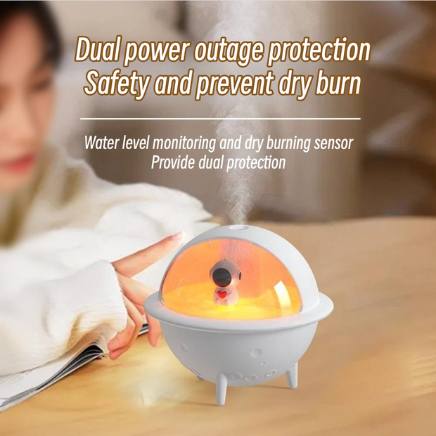 Astronaut Mini Air Humidifier Space Planet