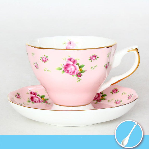 Porcelain Cup with saucer floral high elegance design