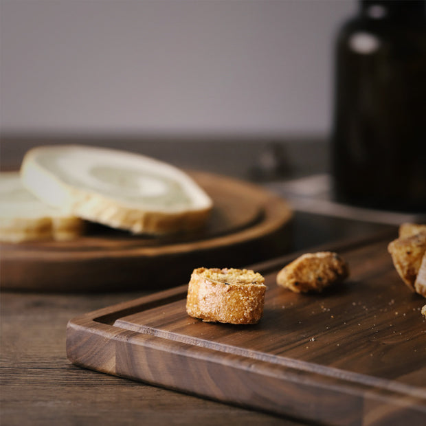 Black Walnut Wood Cutting Board Tray
