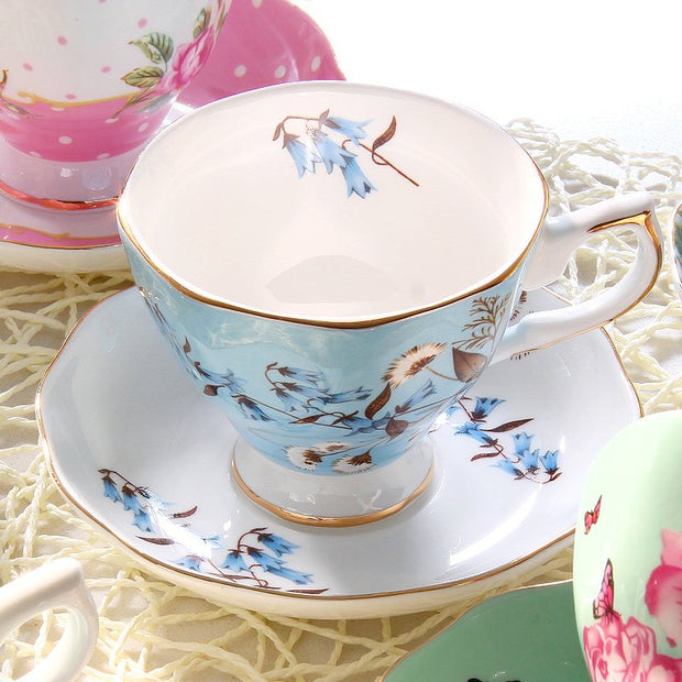 Porcelain Cup with saucer floral high elegance design