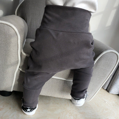 Baby High Waist Belly Pants Trousers