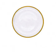 Rainbow Ion Plated Hammer Pattern Glass Plate Bowl Fruit Plate Bowl Set