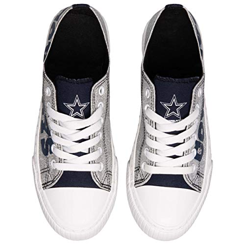 Dallas Cowboys Women's Low Top Canvas Shoes