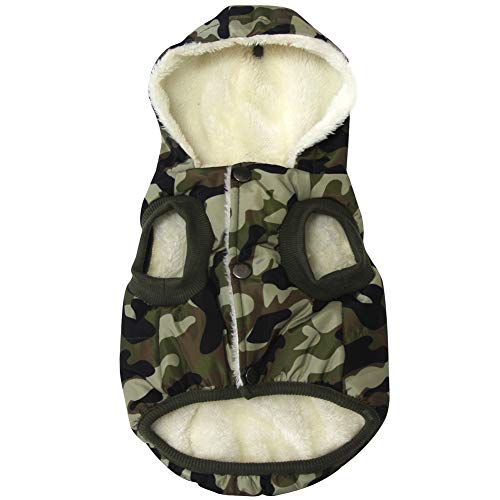 vecomfy Fleece Lining Extra Warm Dog Hoodie