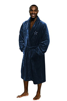 Dallas Cowboys Unisex-Adult Silk Bath Robe