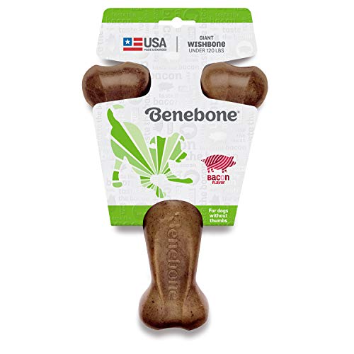 Wishbone Durable Dog Chew Toy for Aggressive Chewers, Made in USA