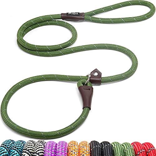 Fida Heavy Duty Dog Loop Leash with Highly Reflective threads