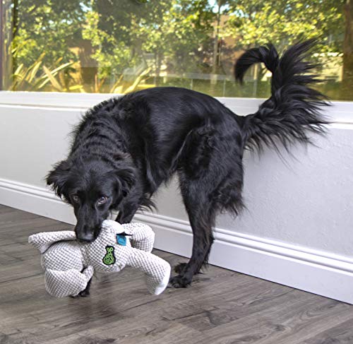 Elephant Squeaky Plush Dog Toy, with Chew Guard Technology