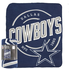 Dallas Cowboys Unisex-Adult Fleece Throw Blanket, 50" x 60"