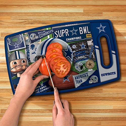 Dallas Cowboys Medium Size Cutting Board