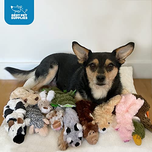 2-in-1 Stuffed Squeaky Dog Chew Toy