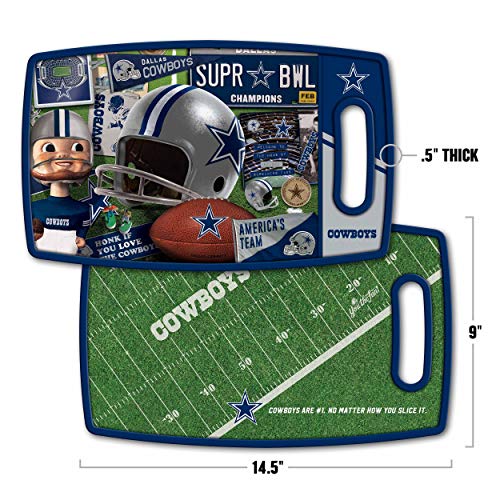 Dallas Cowboys Medium Size Cutting Board