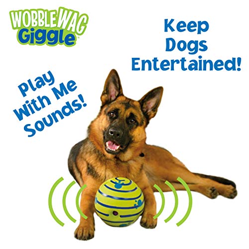 Wobble Wag Giggle Ball Interactive Dog Toy, As Seen On TV