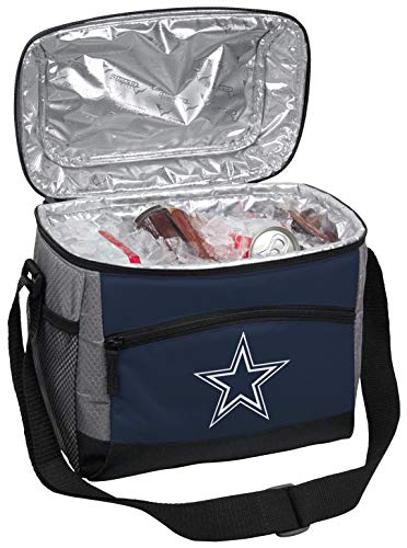 Dallas Cowboys Soft Sided Insulated Cooler Bag/Lunch Box, 12-Can Capacity